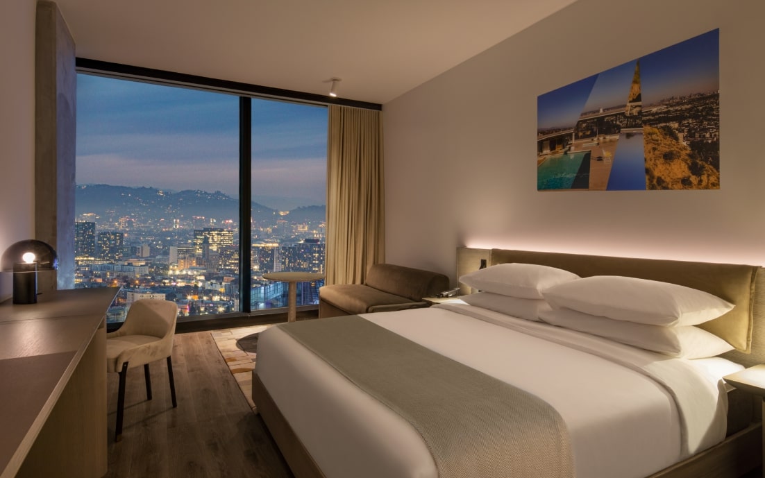 写真提供：Moxy + AC Hotel Downtown Los Angeles