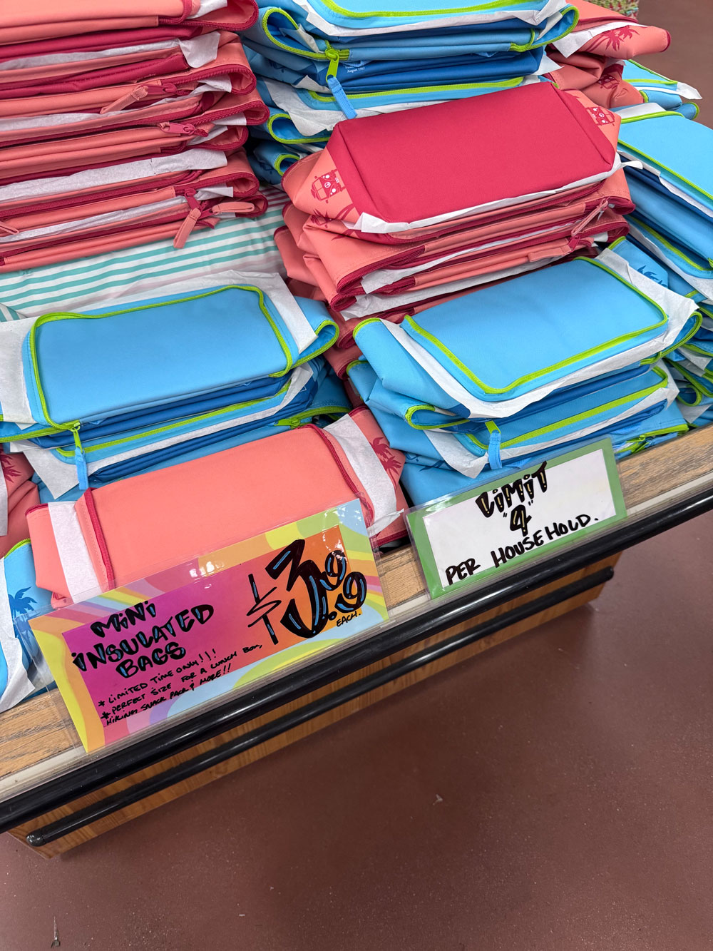 📷価格は$3.99、購入制限は1世帯4点まで