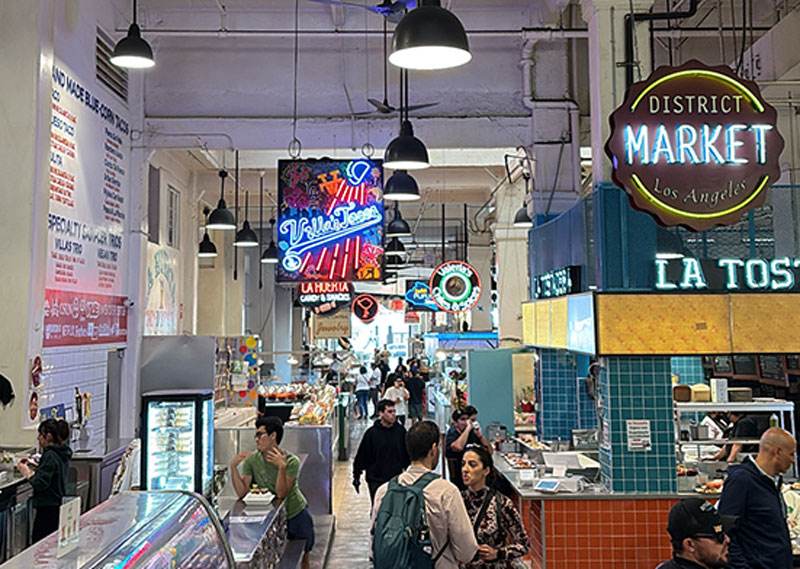 グランド・セントラル・マーケット　中の様子