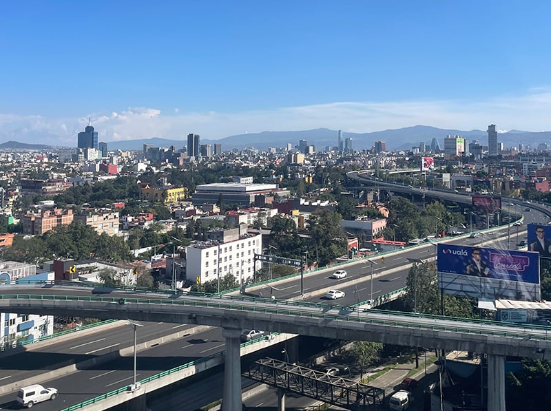 ケーブルカ₋からの景色