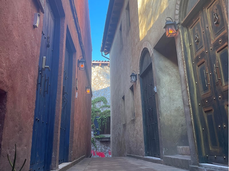 バルキリコの街並み