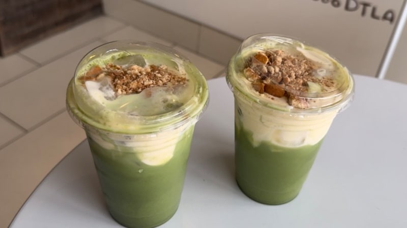 ”人気の抹茶ドリンク"