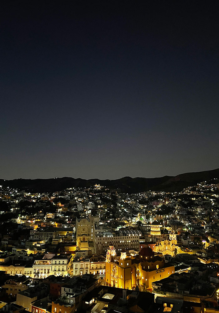 グアナファトの夜景