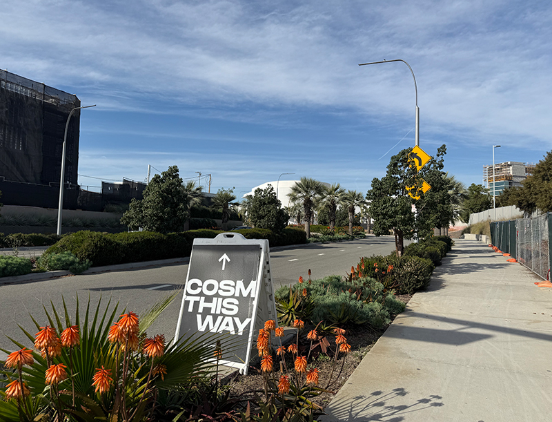 Cosm Los Angeles入り口