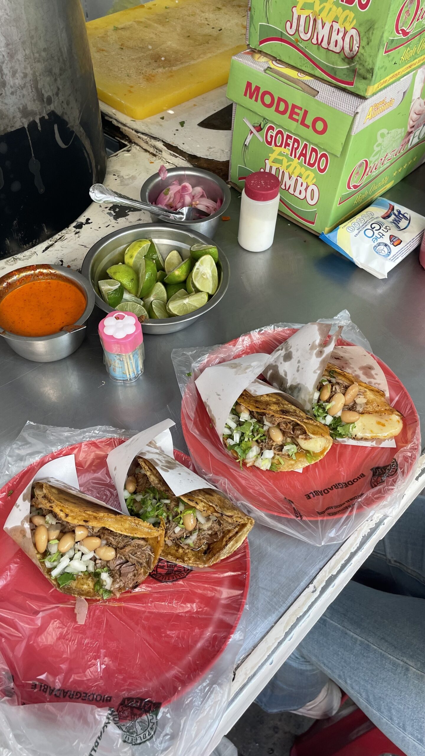 老舗のタコス屋さん