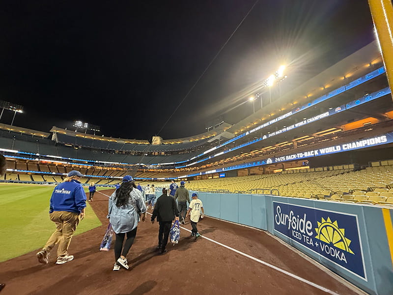 試合後のグラウンドへ降り立つ特別体験｜Dodger Stadiumポストゲームツアー体験記